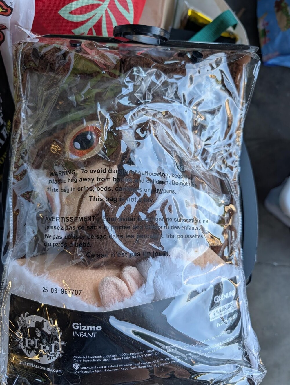 Spirit Gizmo Infant Costume